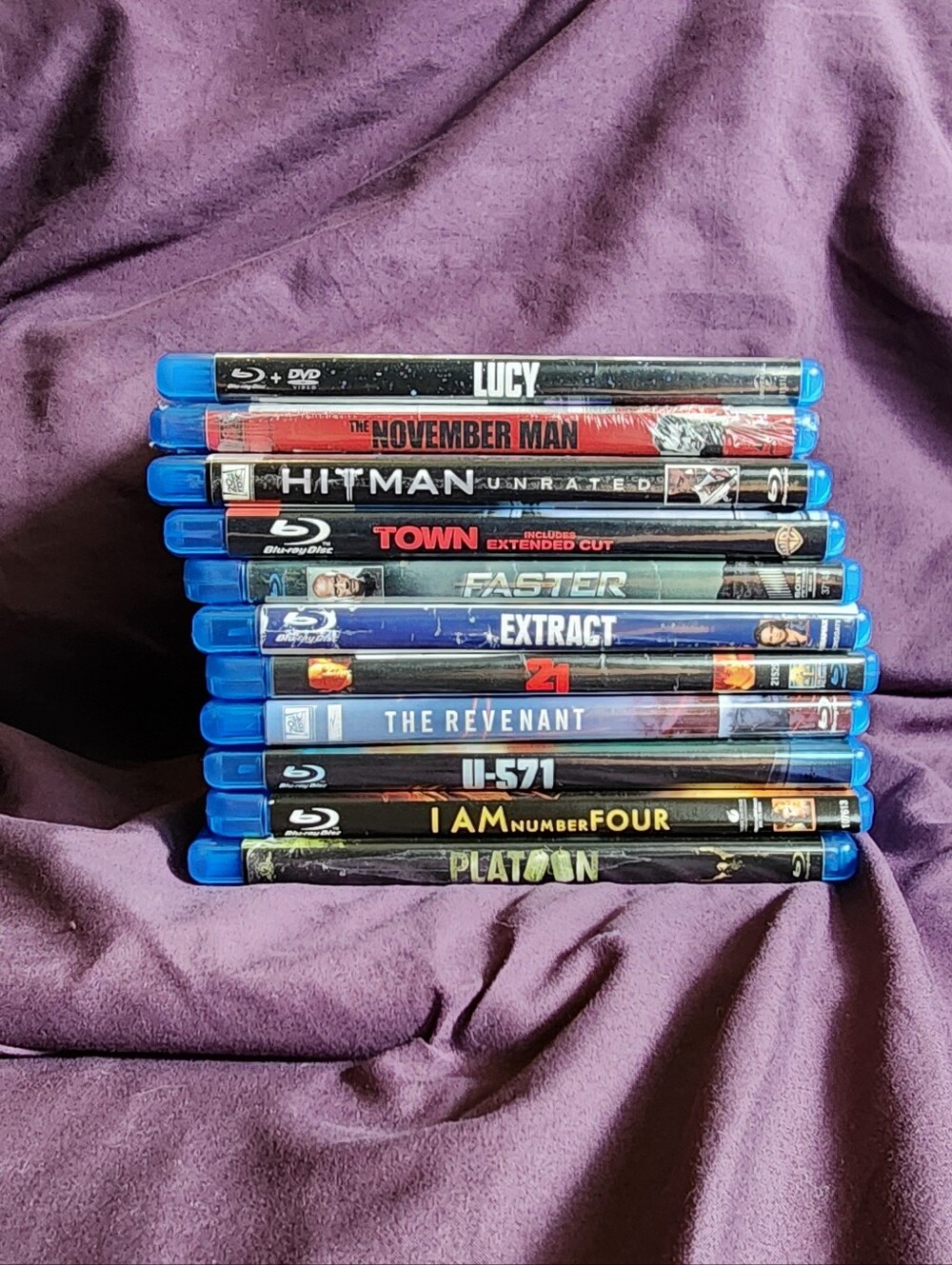 Action Blu-Ray Bundle - 10 Movies